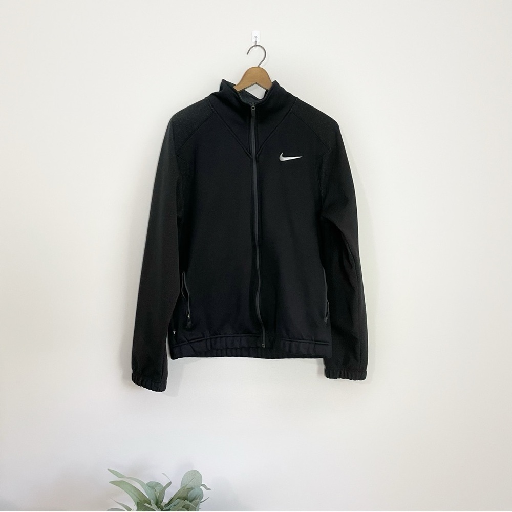 [Nike] Men's Black & Gray Kobe Black Mamba Athletic Track Jacket Full Zip